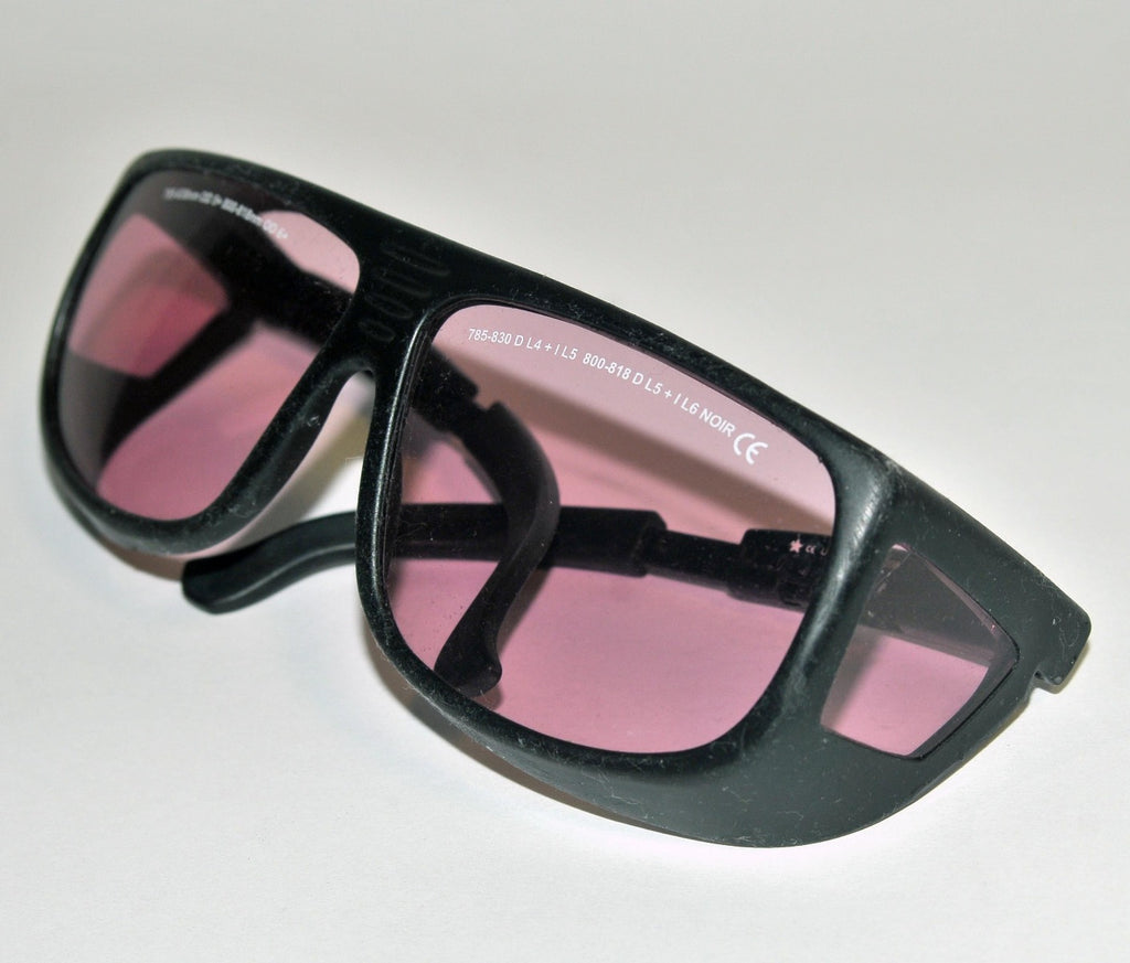 Laser Safety Glasses Protective Eyewear Black Alma Duet Diode UV400 785-830nm