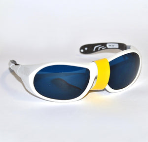 UNIVET Optical Fotona Laser Safety Glasses White Frames Blue Tint 575-740 LB3-6