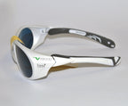 UNIVET Optical Fotona Laser Safety Glasses White Frames Blue Tint 575-740 LB3-6