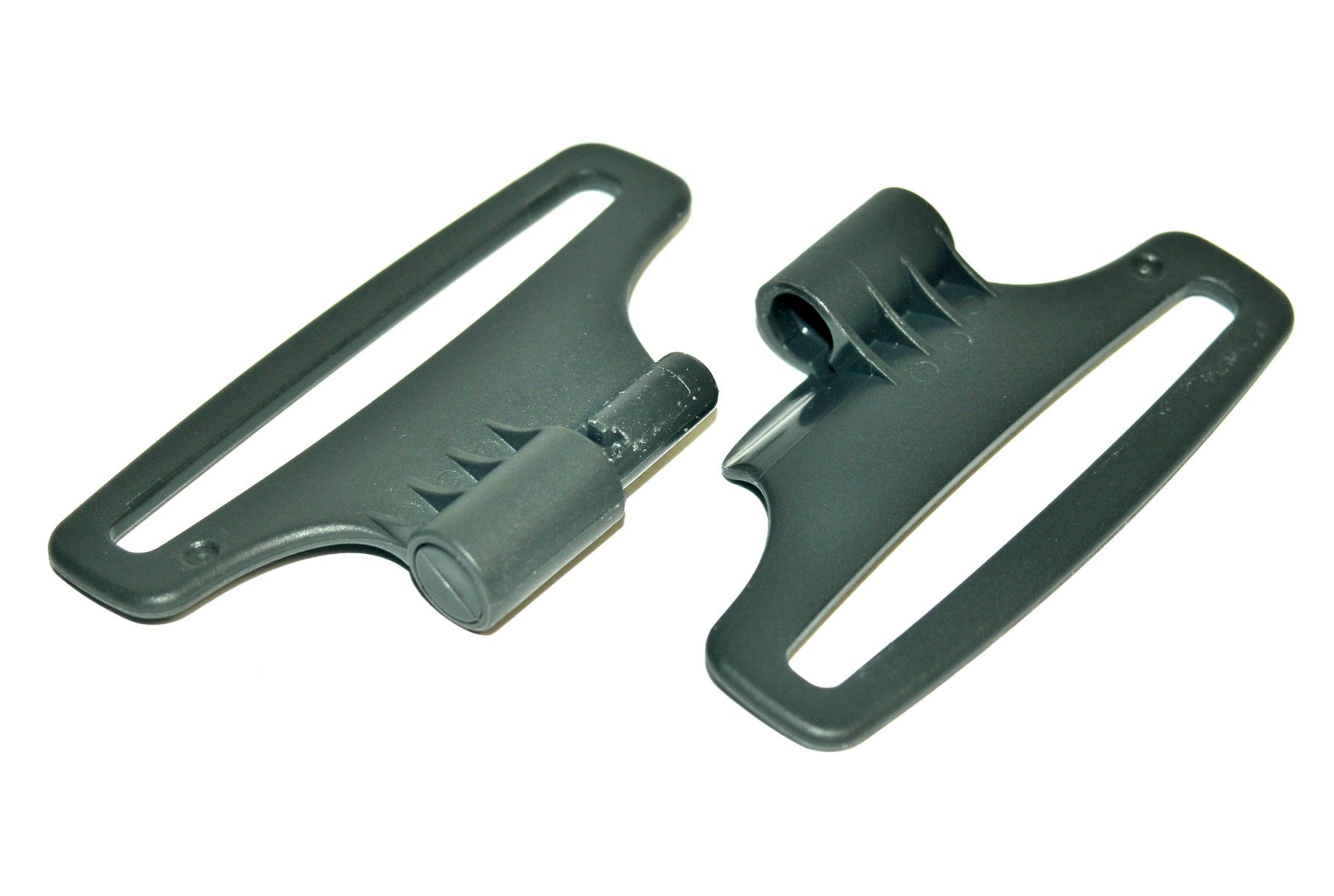 InMode Evolve Patient Belt Clips Lot Gray Plastic Strap PARTS x2 Pcs