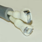 Sciton Laser Water Supply Hose w Male Female Fittings Gray Insulated Tubing