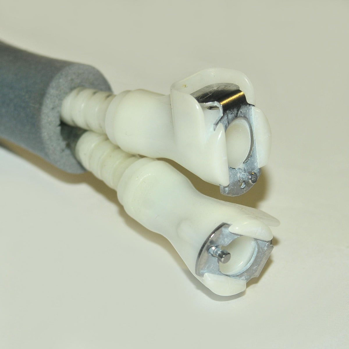 Sciton Laser Water Supply Hose w Male Female Fittings Gray Insulated Tubing