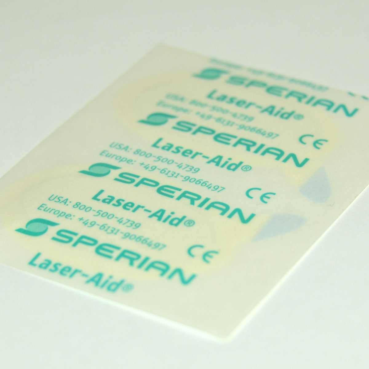 Sperian Laser-Aid Disposable Eye Shield Patient Protection Microdermabrasion LED