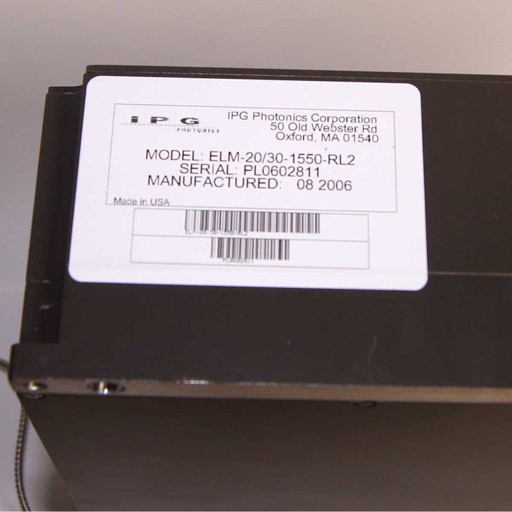 IPG Photonic Laser Head Module ELM-20/30-1550-RL2 Fraxel ReStore Handpiece As-Is