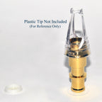 Lumenis M22 Q-Switched QS Treatment Tip Gold Adapter Fitting for Disposable Tips