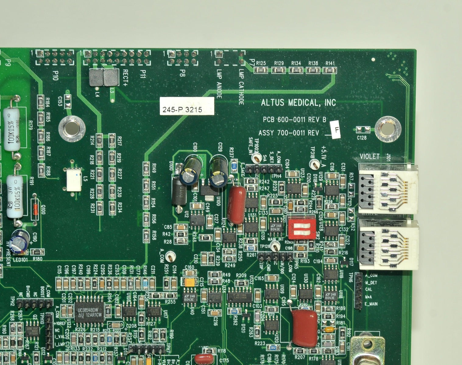 Cutera Xeo Altus Main Board Computer Motherboard CPLD PCB 600-0011 700-0011 PART