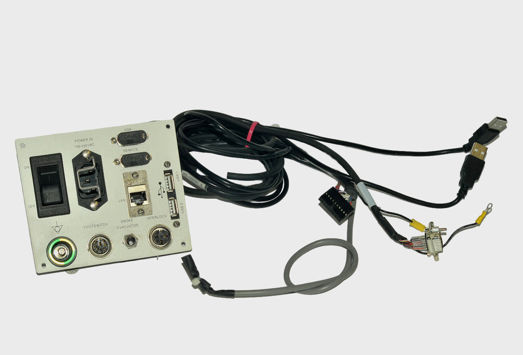 Lumenis AcuPulse CO2 Laser Power Input Panel Rear Assembly I/O Switch Port PARTS