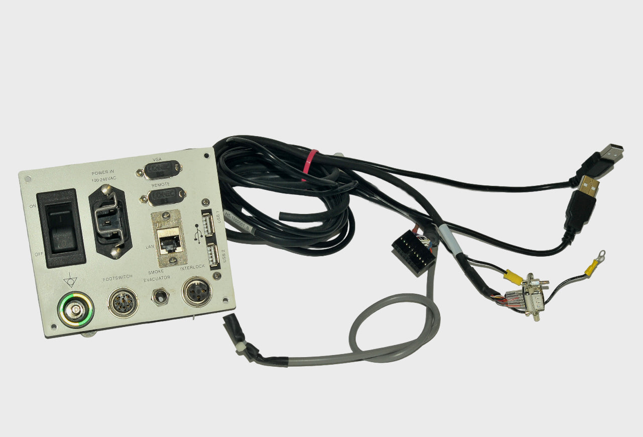 Lumenis AcuPulse CO2 Laser Power Input Panel Rear Assembly I/O Switch Port PARTS