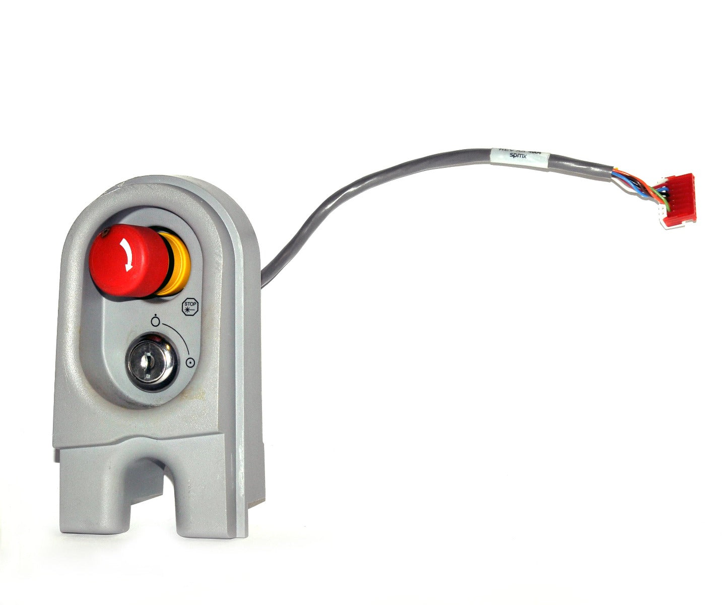 Laserscope LYRA i Laser Panel Emergency Switch Red Button Key Assembly PARTS