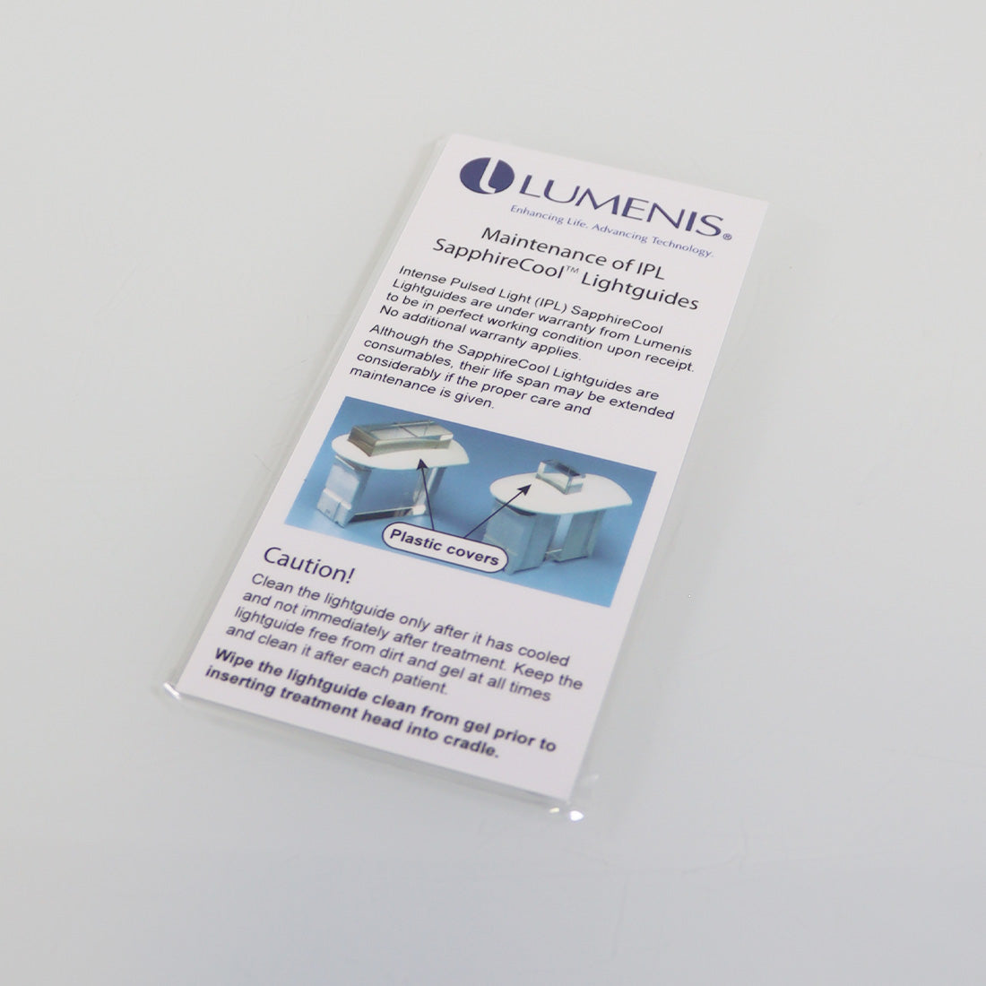 Lumenis M22 IPL Laser SapphireCool™ Lightguide Maintenance Light Guide Sheet