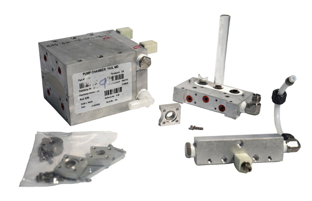 Cynosure Elite Laser Aesthetic Pump Chamber Elite+ 100-7001-950 + YAG MD PARTS