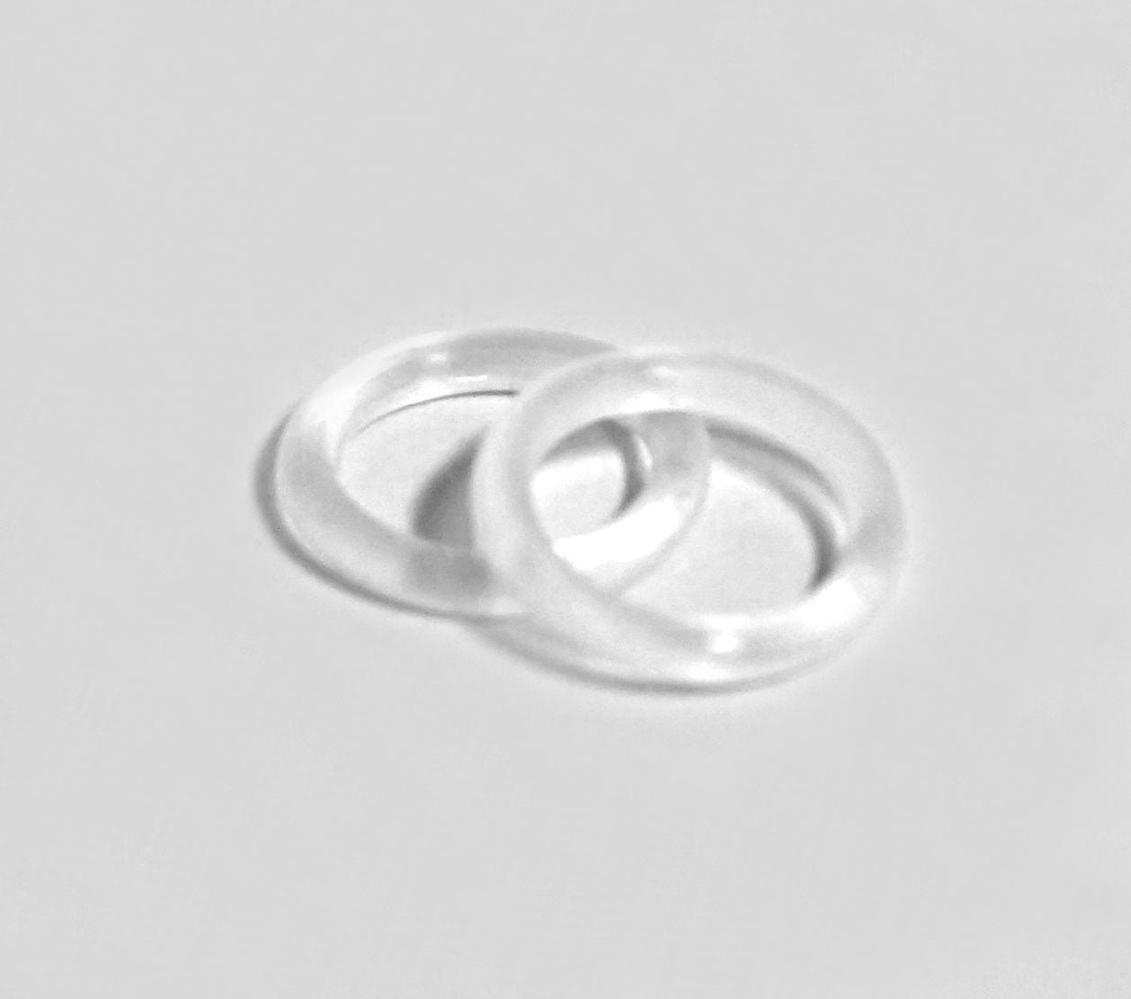Candela Lasers Gentle Series Flash Lamp Clear O-Rings ORings PARTS Qty: x2 Pcs
