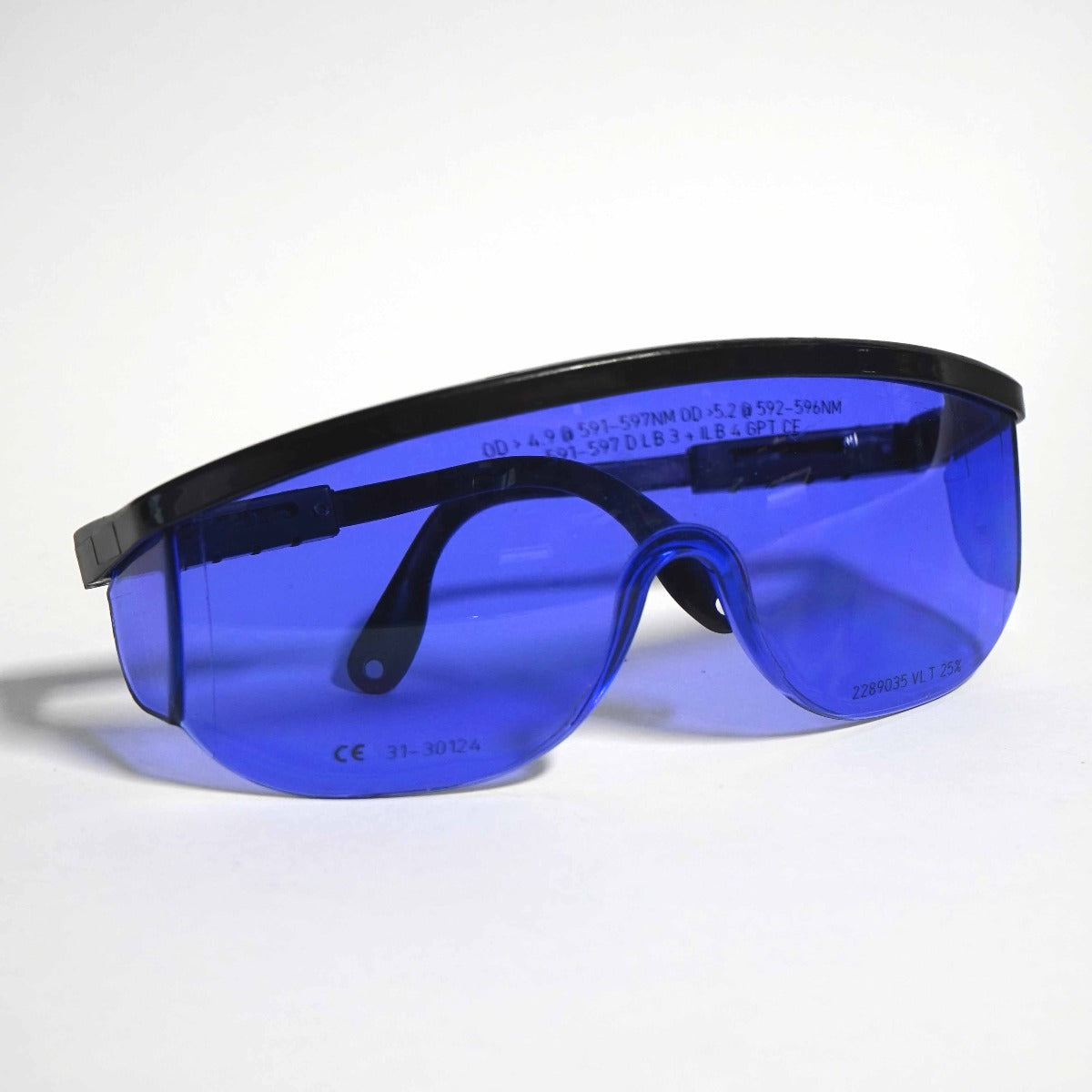 Honeywell Laser Operator Eyewear Safety Glasses 592-596nm Blue 31-30124 GPT CE