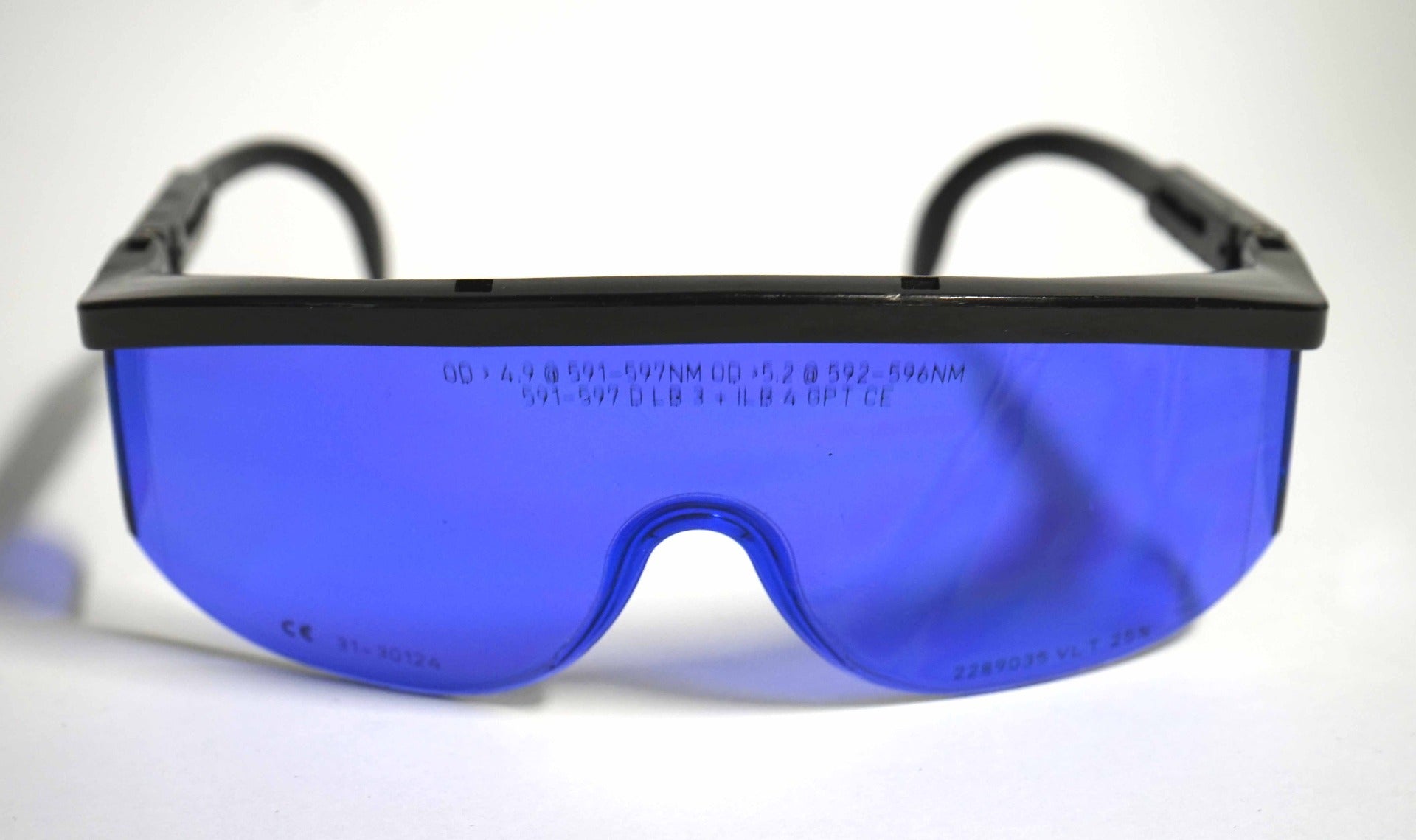 Honeywell Laser Operator Eyewear Safety Glasses 592-596nm Blue 31-30124 GPT CE
