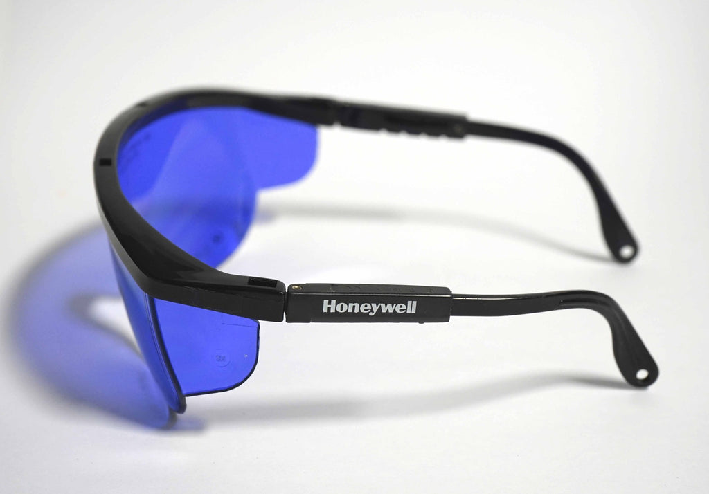 Honeywell Laser Operator Eyewear Safety Glasses 592-596nm Blue 31-30124 GPT CE
