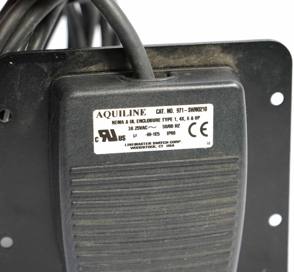 Aquiline FootSwitch Pedal 3-Pin 971-SWN0210 Foot Switch Assembly Linemaster PART