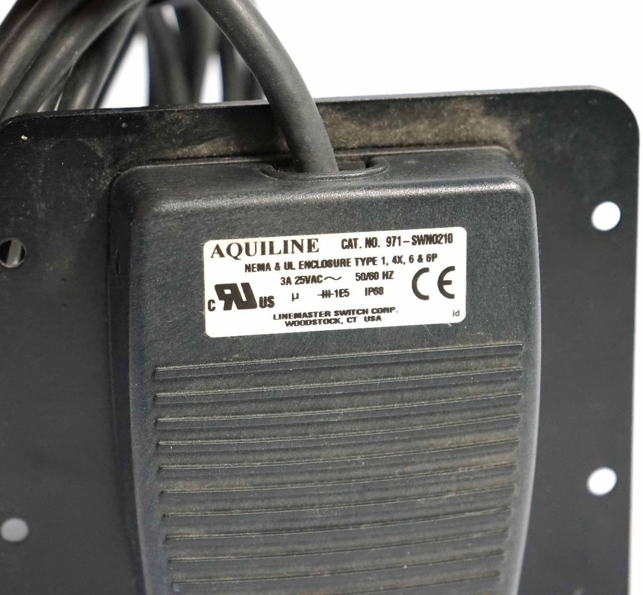 Aquiline FootSwitch Pedal 3-Pin 971-SWN0210 Foot Switch Assembly Linemaster PART