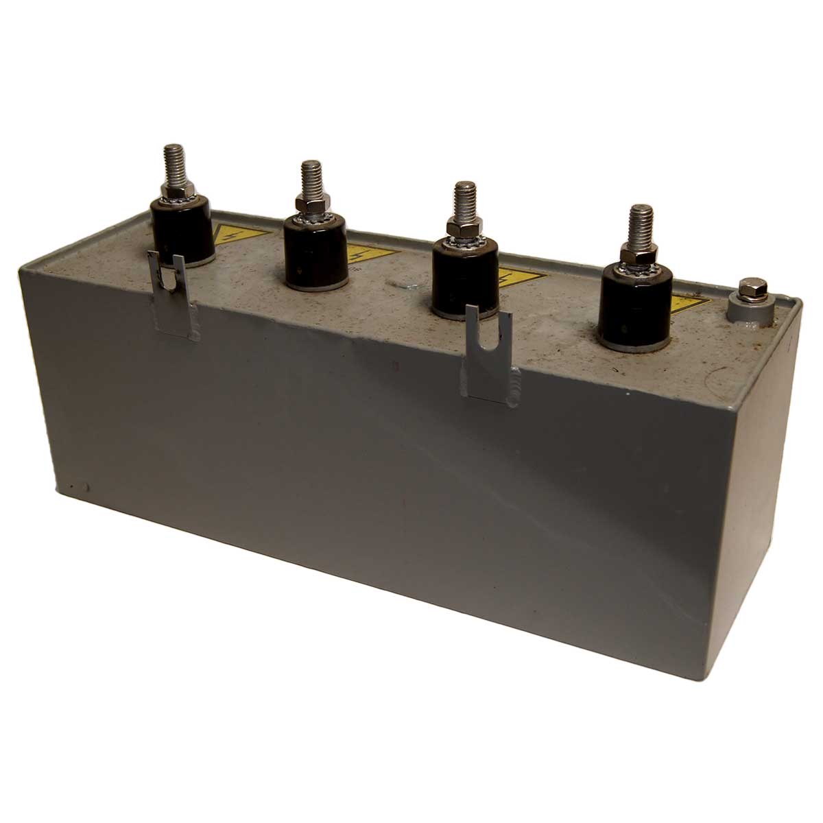 NWL Capacitors 12807 4x80 uF @ 3.5K VDC Capacitor for Candela VBeam Part As-Is