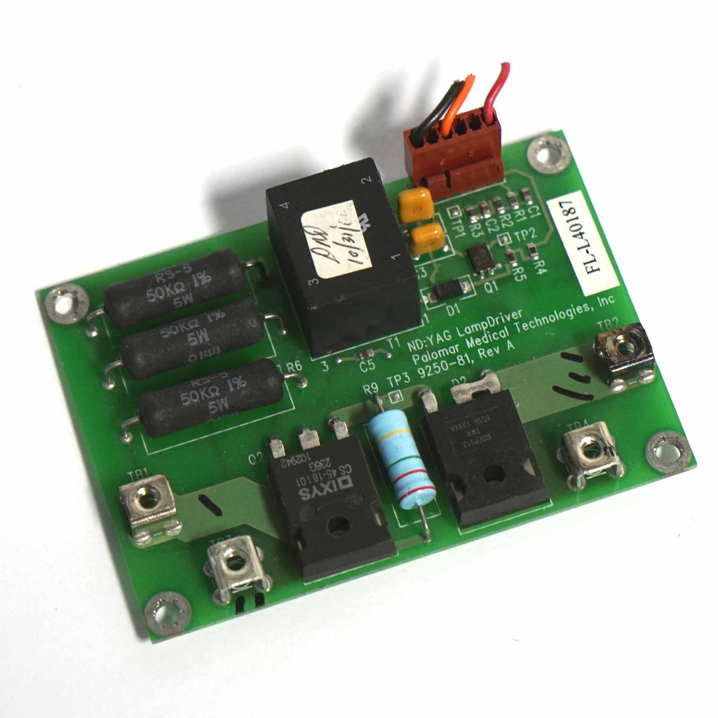 Palomar QYAG 5 Laser PCB Nd YAG LampDriver Green PCB Lamp Driver 9250-81 PARTS
