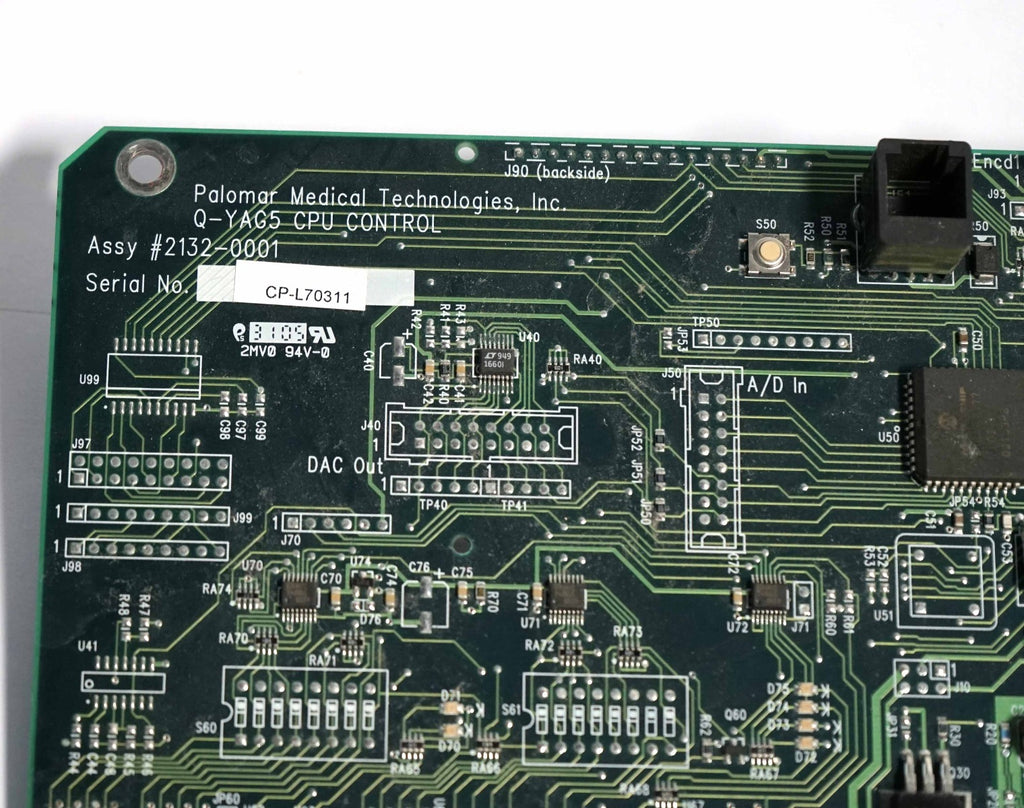 Palomar QYAG 5 Laser Green PCB Computer Board CPU Control 2132-0001 PARTS