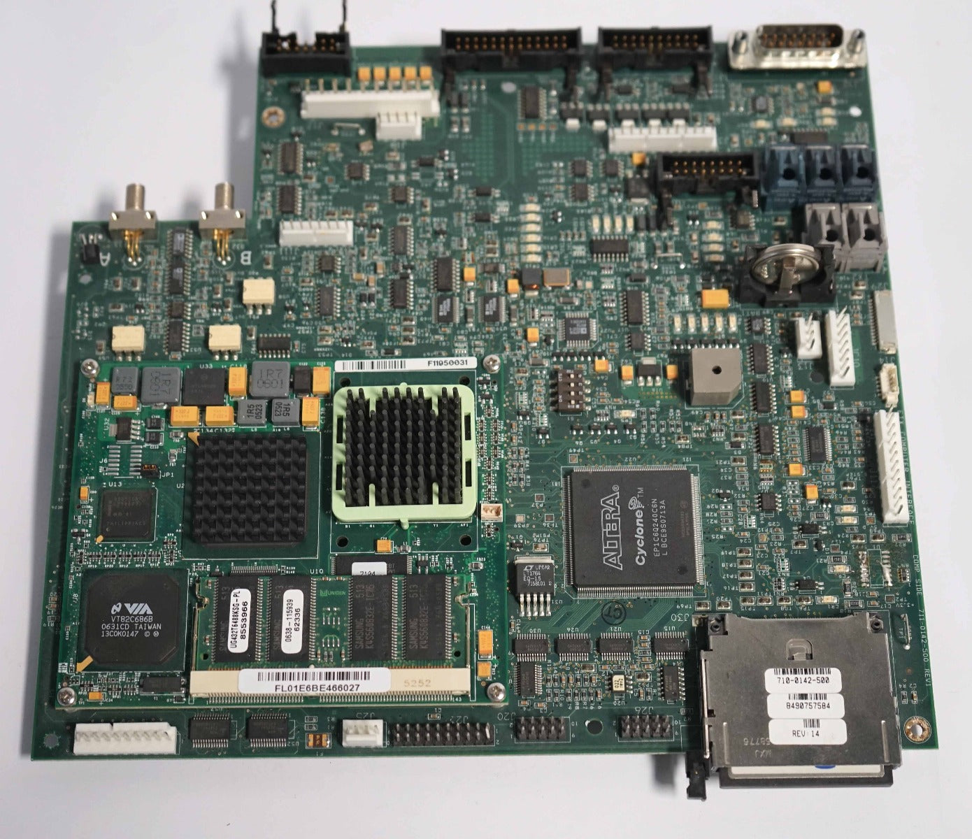 Palomar QYAG 5 Laser ETX Computer Interface Green PCB Board 711-0142-500 PARTS