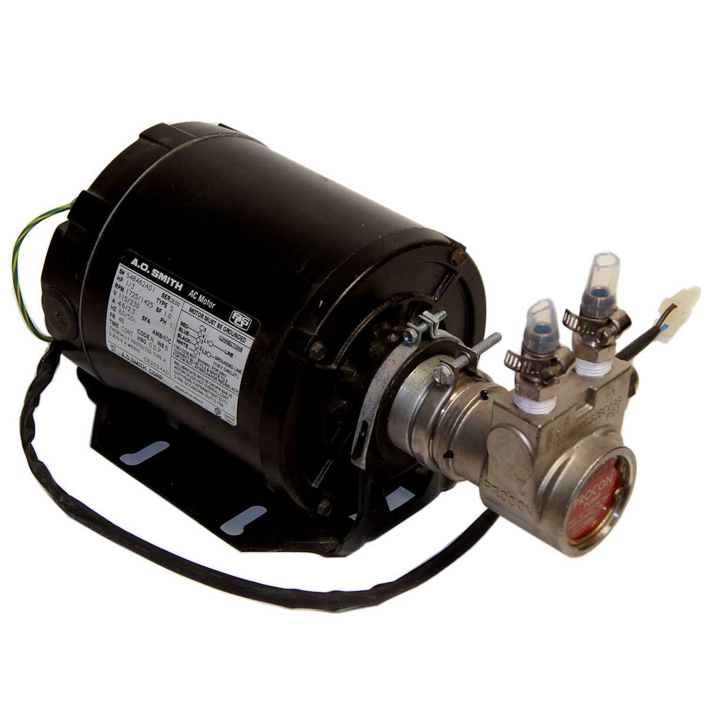 A.O. Smith 115/230V AC Motor 1/3 HP with Candela VBeam Laser Dye Pump Part As-Is