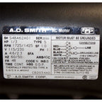 A.O. Smith 115/230V AC Motor 1/3 HP with Candela VBeam Laser Dye Pump Part As-Is