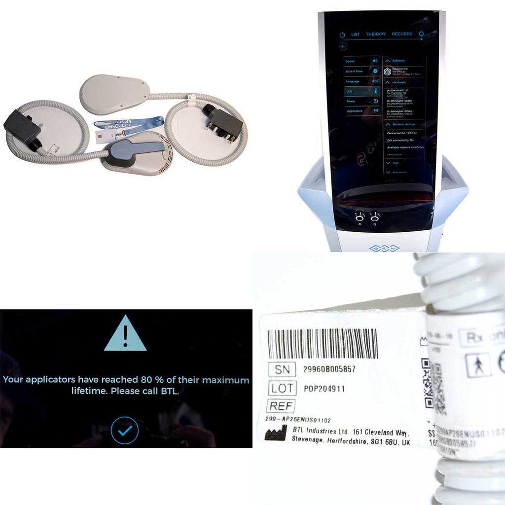 2019 BTL EMsculpt Electromagnetic Tone Muscle Body Arm Sculpt Treatment System