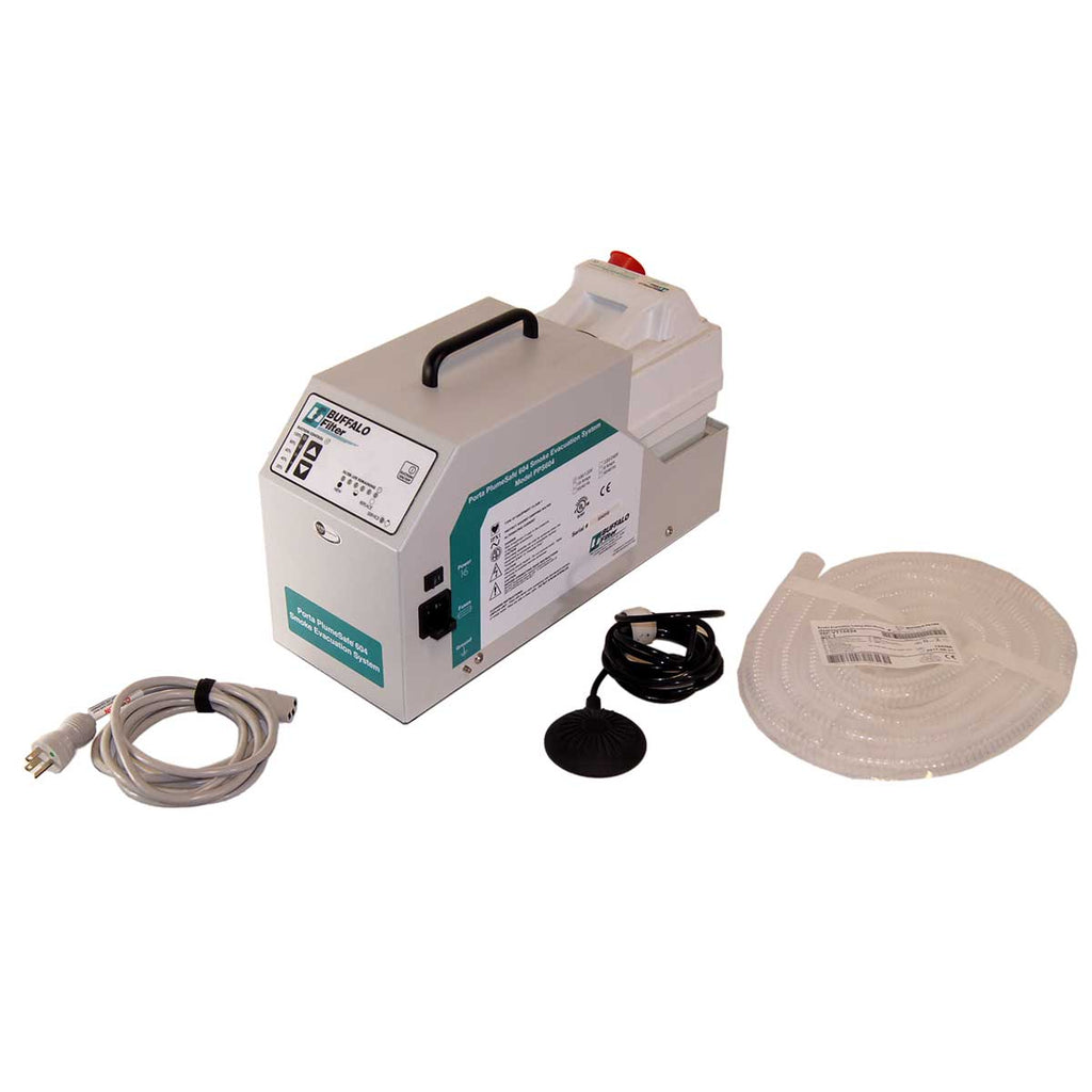 Buffalo Porta PlumeSafe 604 Smoke Evacuation Suction System with Filter PPS604