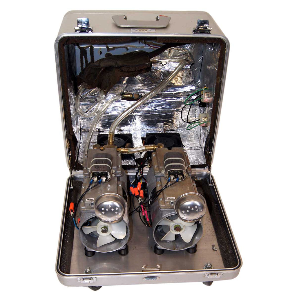 Wells Johnson Byron Accelerator II Aspirator System Dual Pump Compact