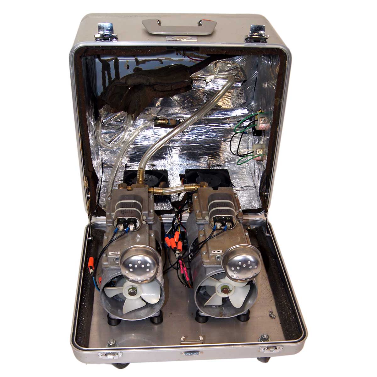 Wells Johnson Byron Accelerator II Aspirator System Dual Pump Compact