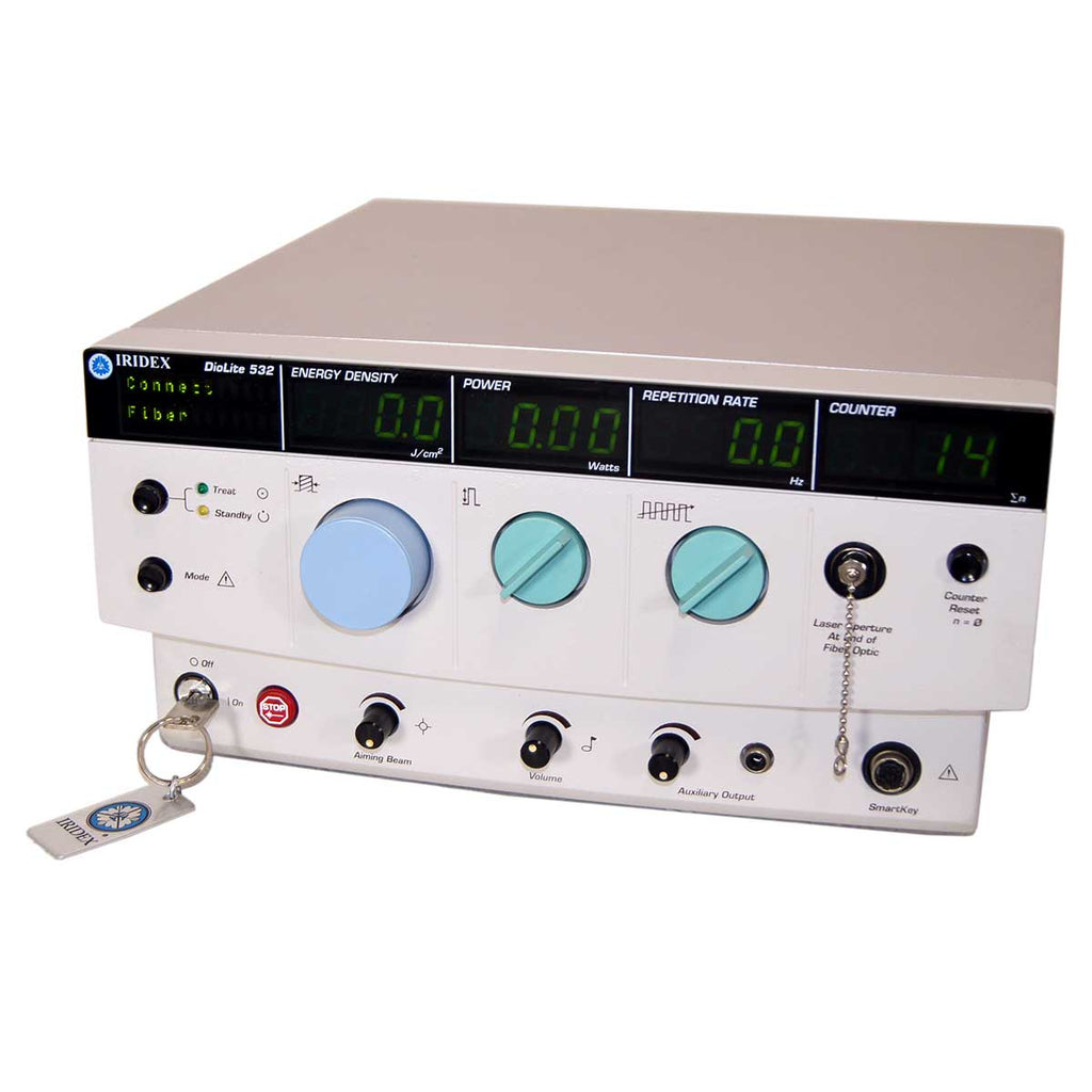 2002 Iridex DioLite 532 KTP Diode Laser Vascular Pigmented Tabletop System