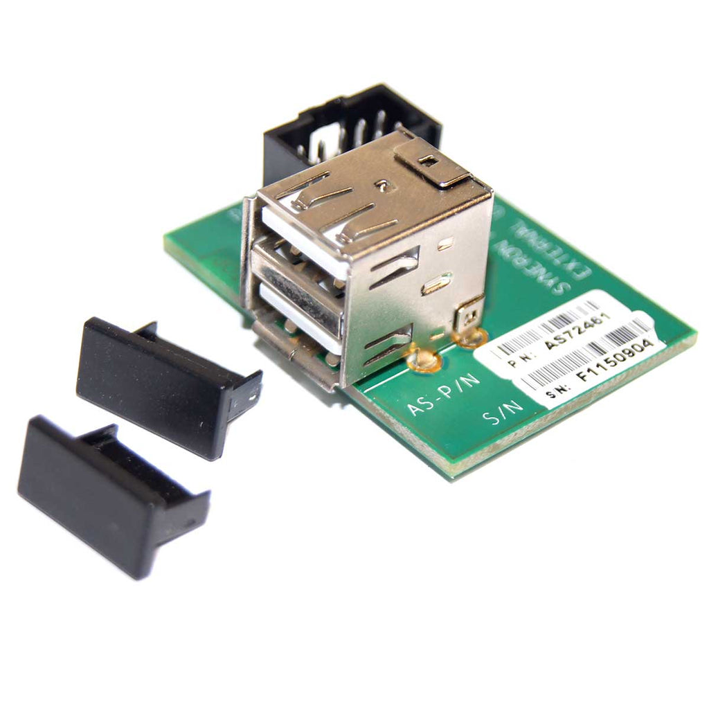 Syneron eTwo External Double USB PCB Green Board with Caps AS72461 - Part - e2