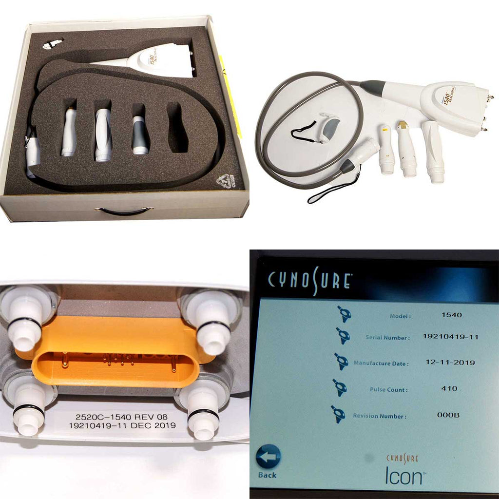 2019 Cynosure Icon IPL Laser System with 5 Handpieces 1540 MaxG MaxR 1064+ MaxYs