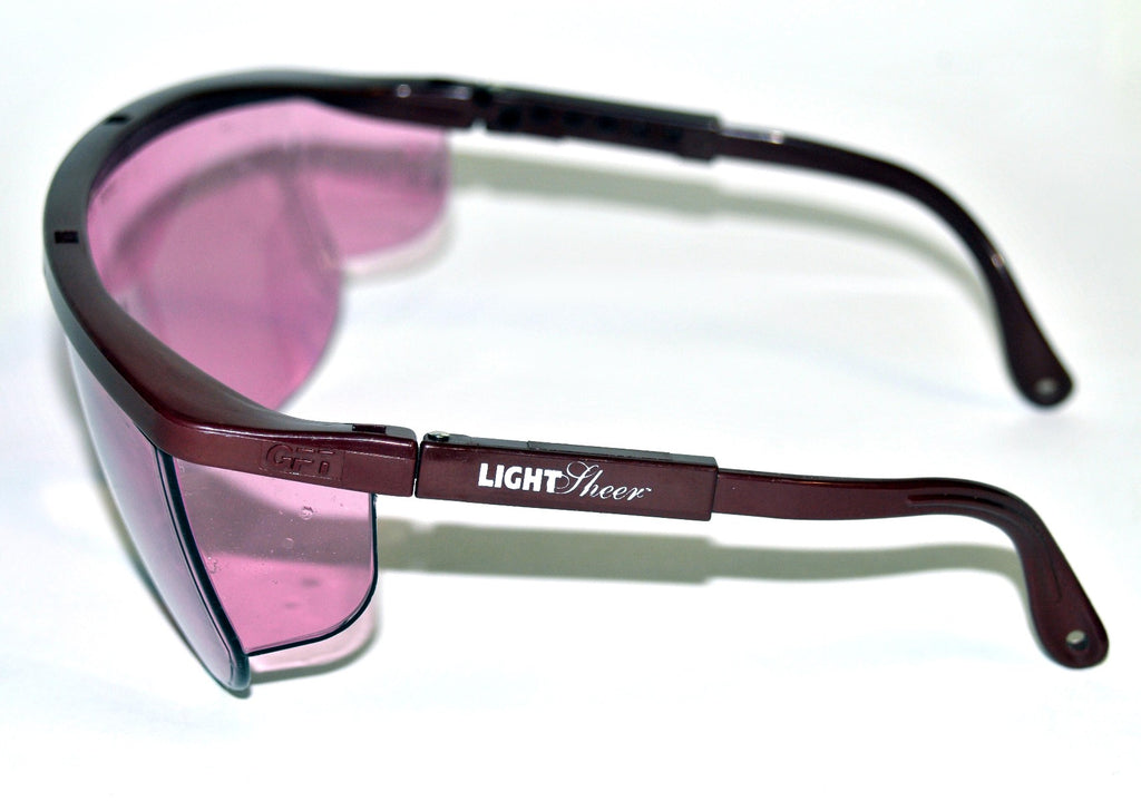 Palomar Coherent Light Sheer Diode 810nm Laser Glasses Protective Eyewear Purple