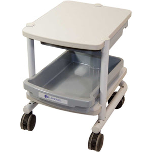 Lumenis LightSheer ET Cart Caster Wheels with a Tray and Drawer - 25in Tall