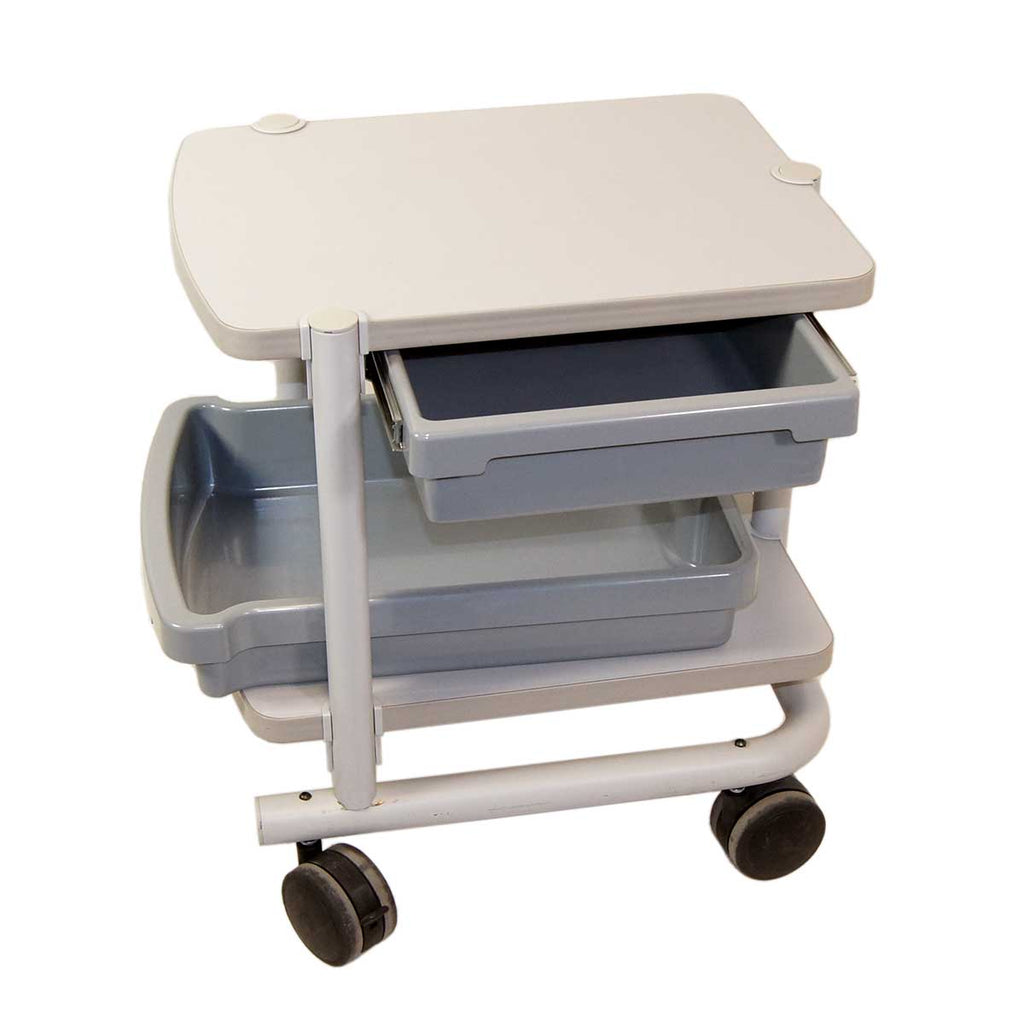Lumenis LightSheer ET Cart Caster Wheels with a Tray and Drawer - 25in Tall