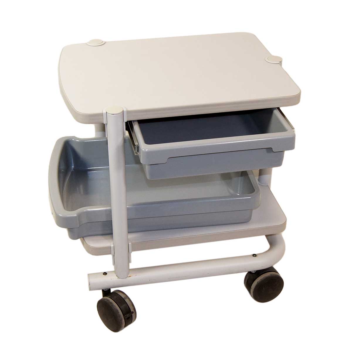 Lumenis LightSheer ET Cart Caster Wheels with a Tray and Drawer - 25in Tall