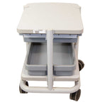 Lumenis LightSheer ET Cart Caster Wheels with a Tray and Drawer - 25in Tall
