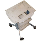 Palomar StarLux 300 Cart with Caster Wheels and 2 Shelfs Well Used - 29in Tall