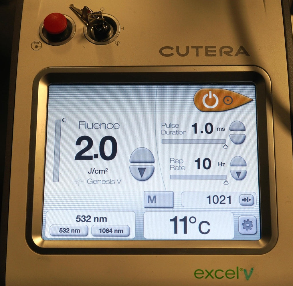 2021 Cutera ExcelV+ Laser 532 1064 Nd YAG Vascular Dermastat XLV Excel V XL V +