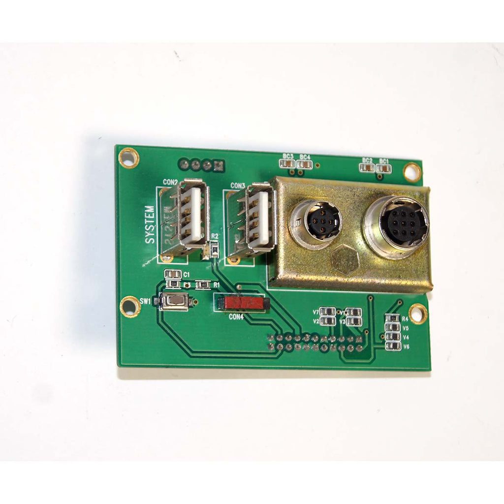 Lutronic eCO2 Multi-Port PCB Scanner Control Green Board USB 5-Pin 9-Pin LF10