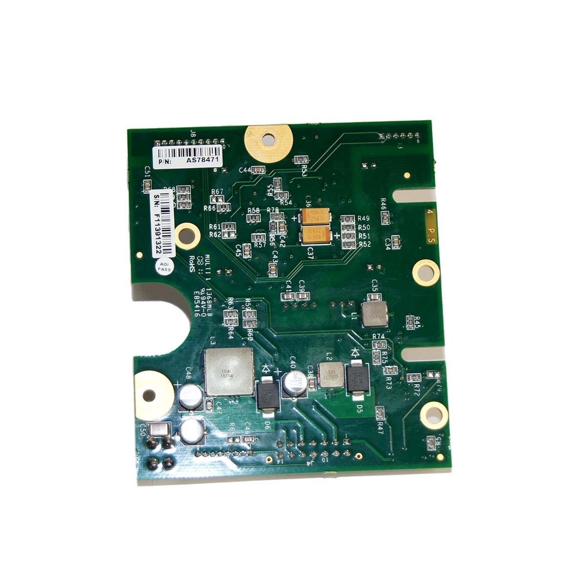 Syneron eTwo Relay + PCB Green Board AS78481 / AS79881 - Part - e2 eMatrix