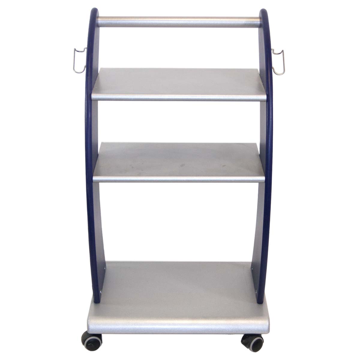 Stylized Aesthetic Workstation Cart 36in - Biorem SkinMaster Spa Rolling Shelf
