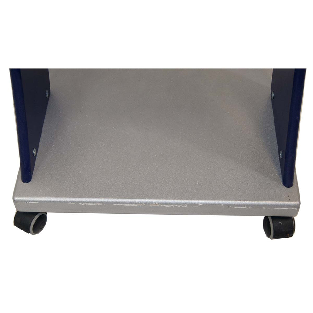 Stylized Aesthetic Workstation Cart 36in - Biorem SkinMaster Spa Rolling Shelf