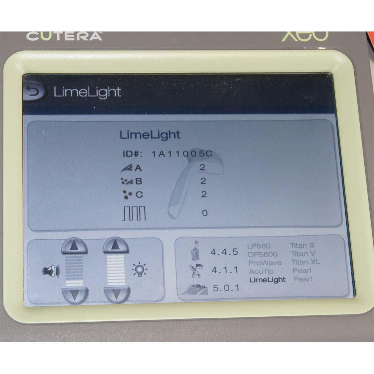 2017 Cutera Xeo SA IPL System XEOSA Stand Alone No YAG Station with LimeLight