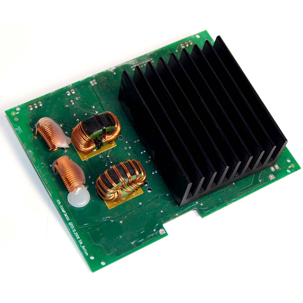 BTL Exilis PCB Heat Sink Control Assembly 015-51AMP3M100 Green Board Part As-Is