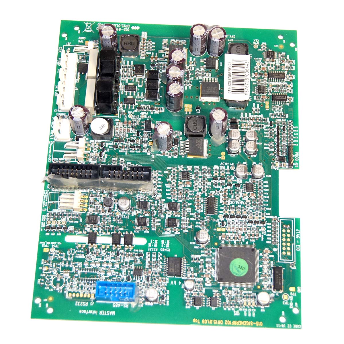 BTL Exilis PCB Master Interface Assembly 015-51GENERRF102 Green Board Part As-Is
