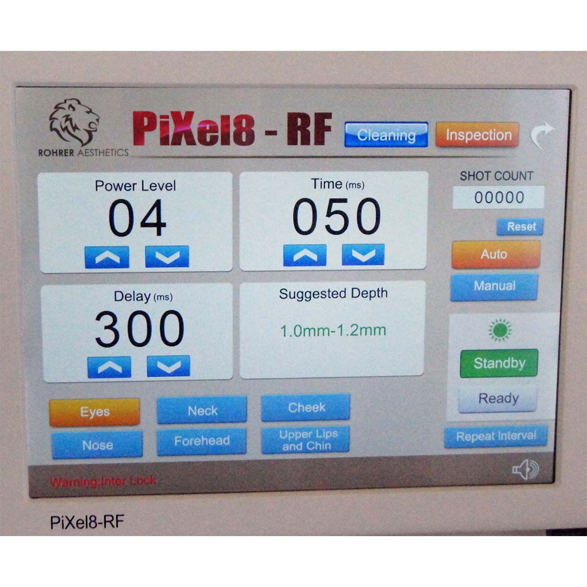 2018 Rohrer Aesthetics Pixel8-RF Radio Frequency Microneedling Tabletop System