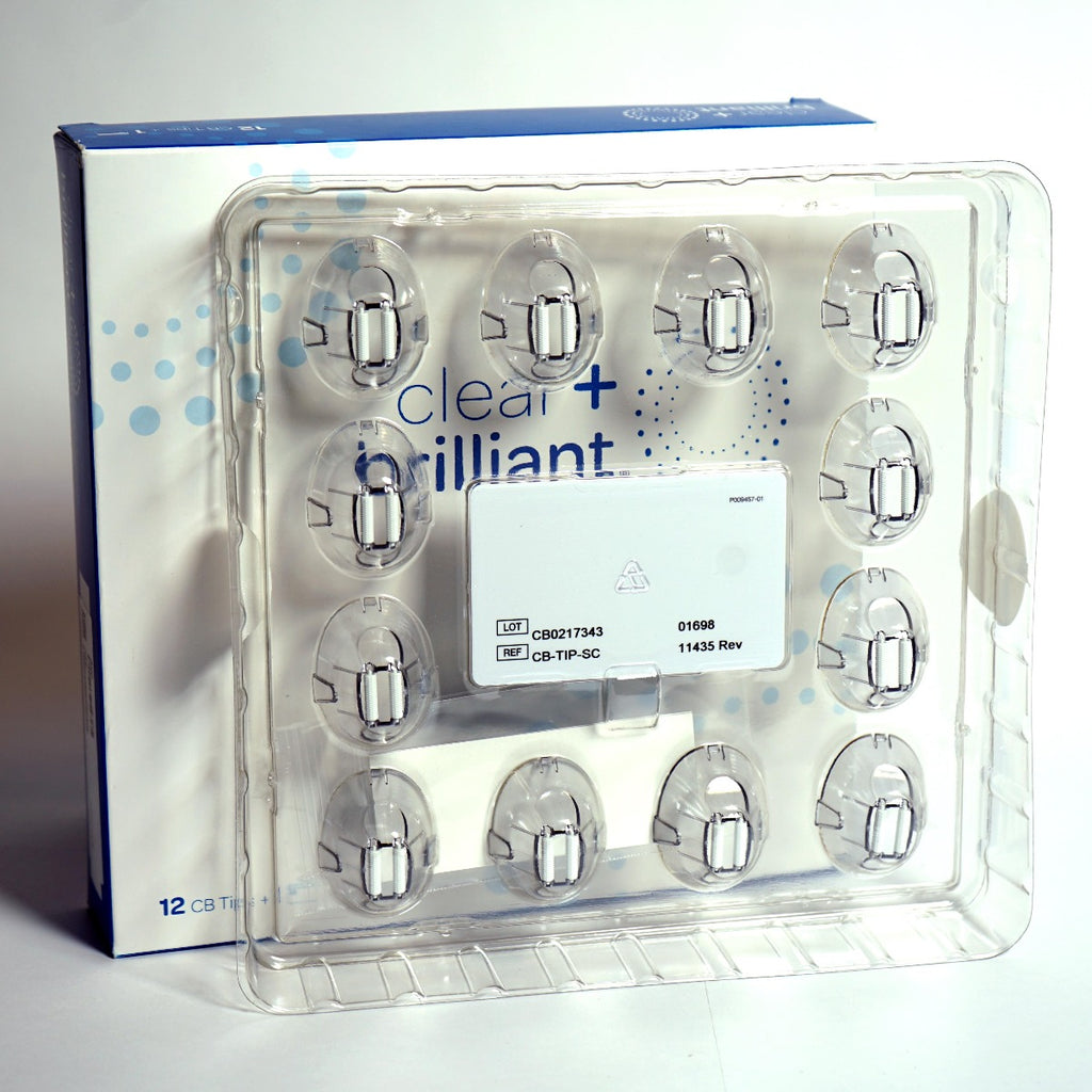 Clear + Brilliant Permea CBP Laser Handpiece Treatment Tips CB-TIP-SC Card 12Pcs